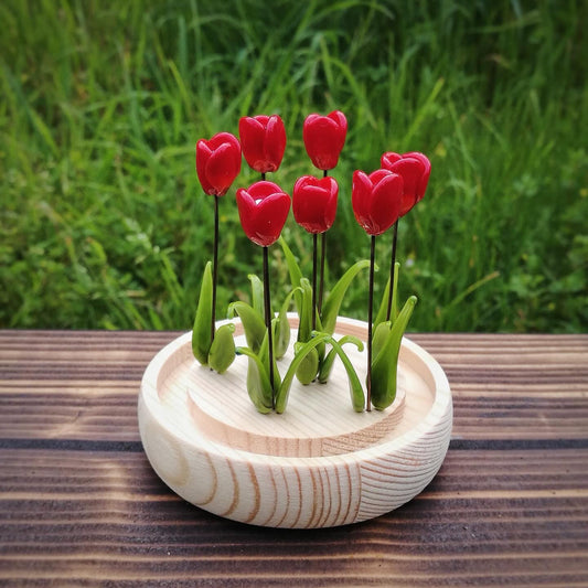 Cloche aux Tulipes