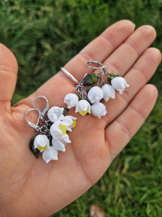 Boucles d'oreilles Muguets