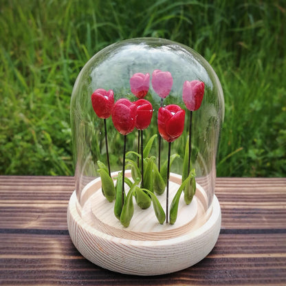 Cloche aux Tulipes