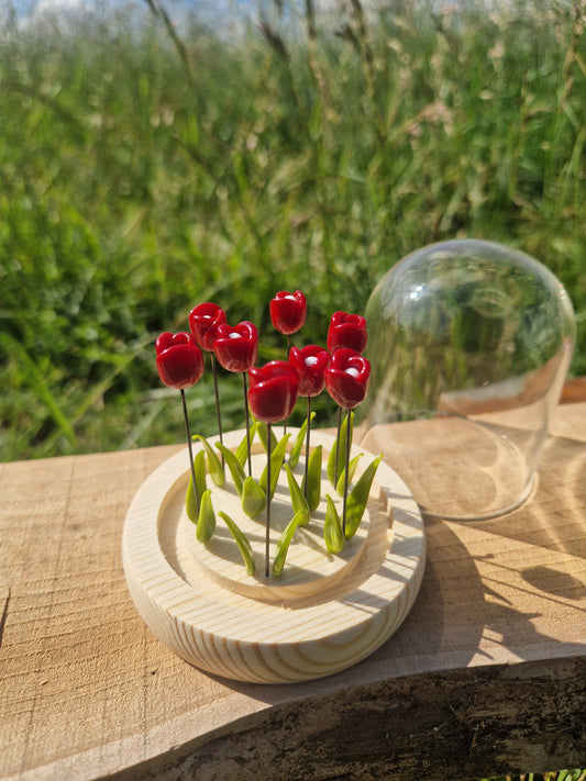 Cloche aux Tulipes