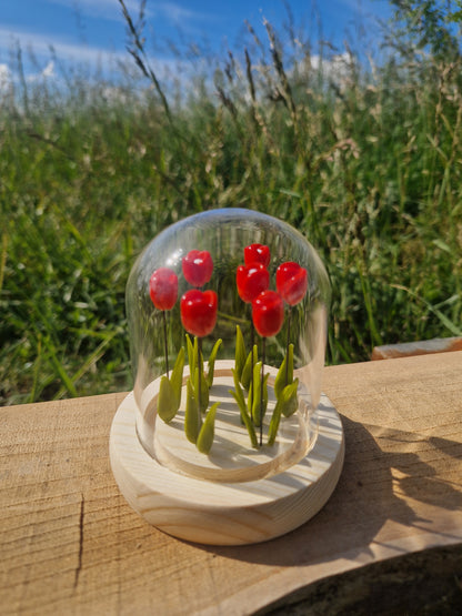 Cloche aux Tulipes