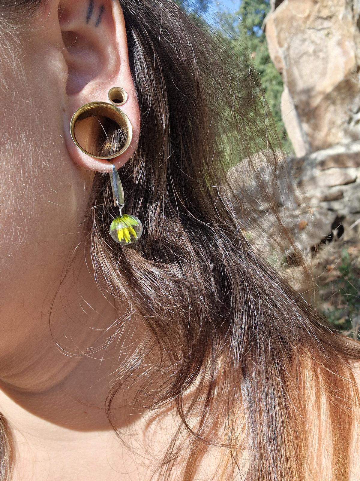 Boucles d'oreilles implosion
