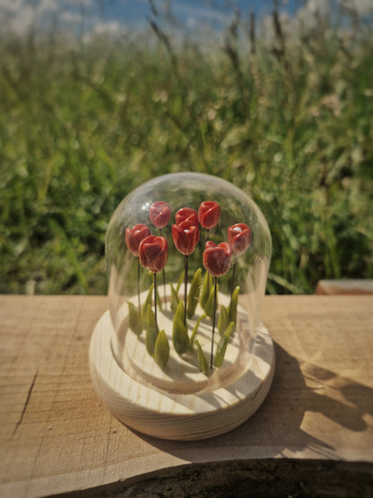 Cloche aux Tulipes