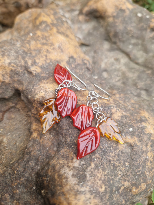 Boucles feuilles d'automne
