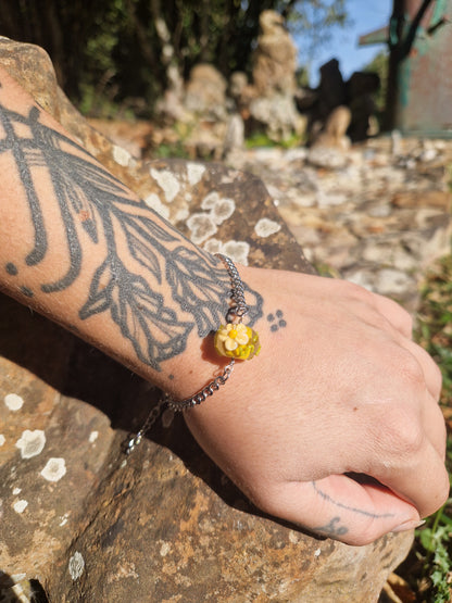 Bracelet fleurs d'automne