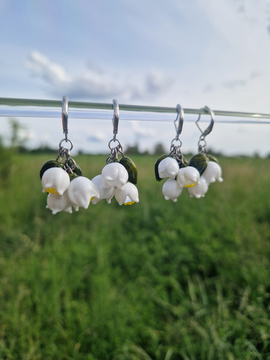 Boucles d'oreilles Muguets