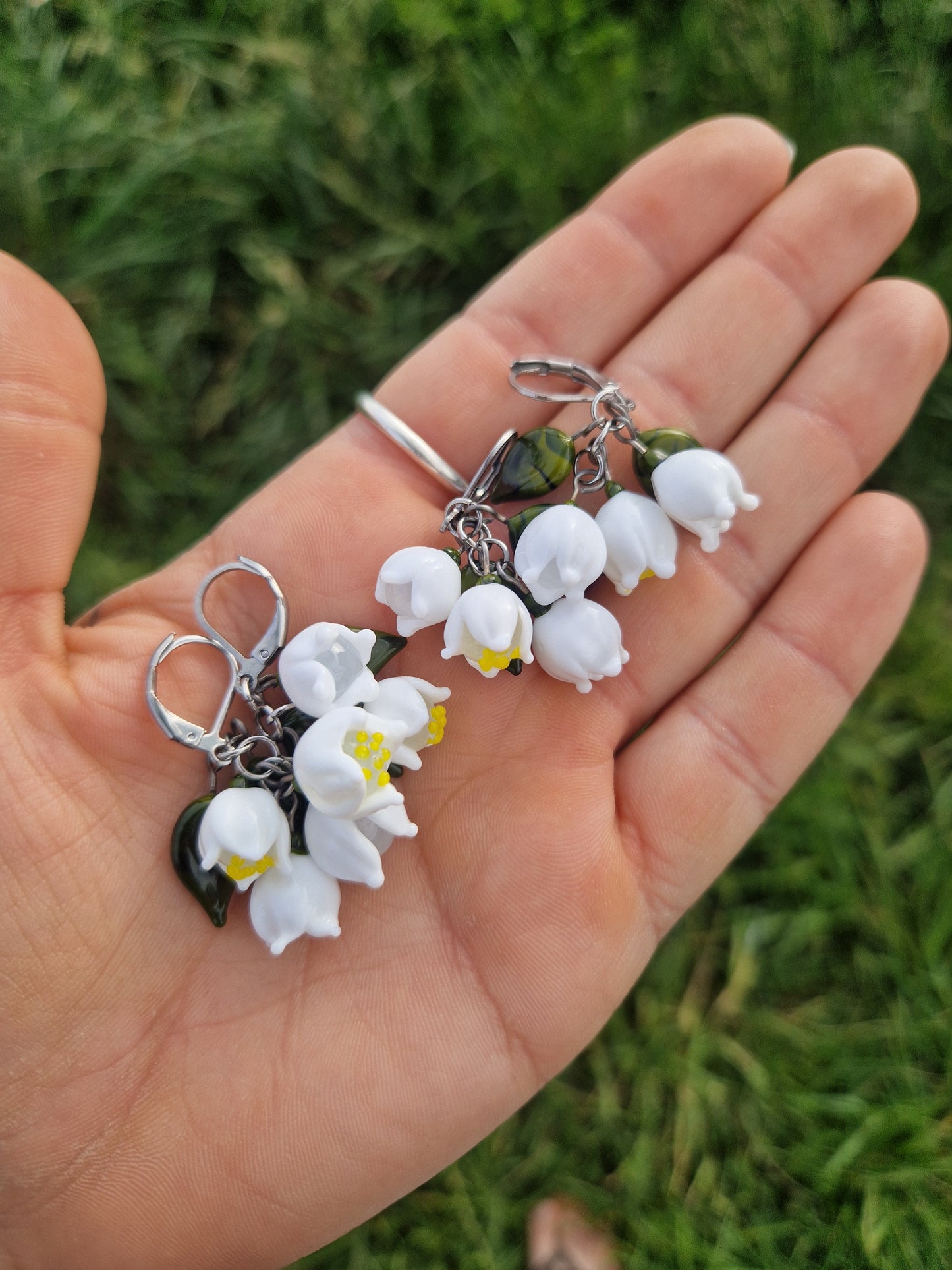 Boucles d'oreilles Muguets