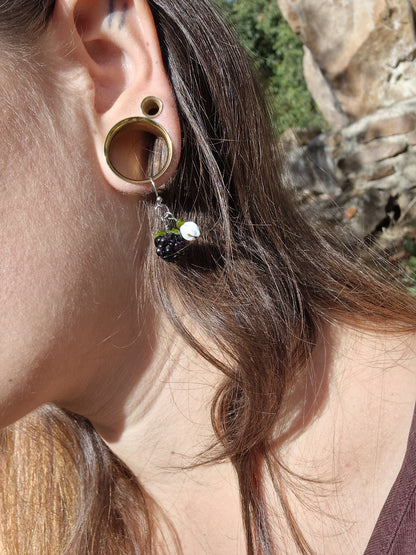 Boucles d'oreilles fruits des bois