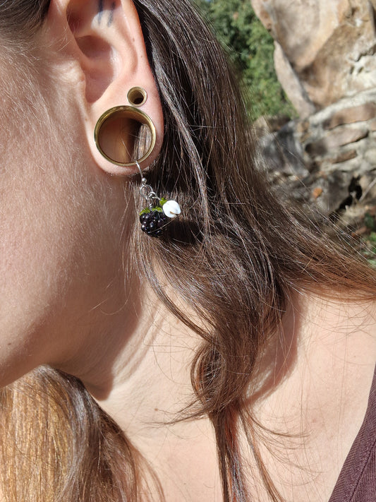 Boucles d'oreilles fruits des bois