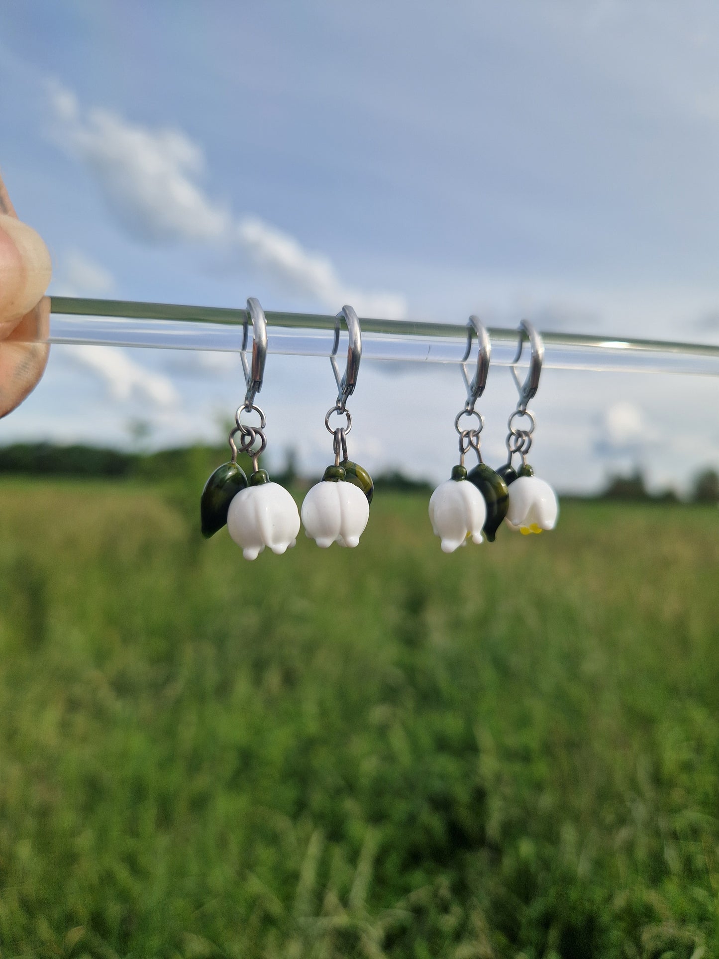 Boucles d'oreilles Muguets