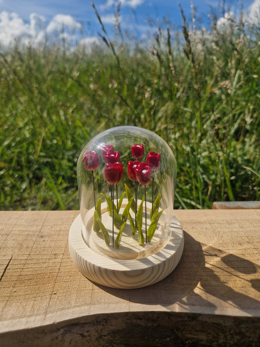 Cloche aux Tulipes