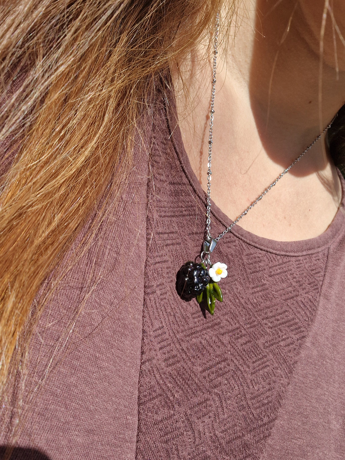 Collier fruits des bois