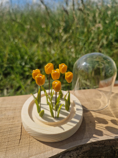 Cloche aux Tulipes