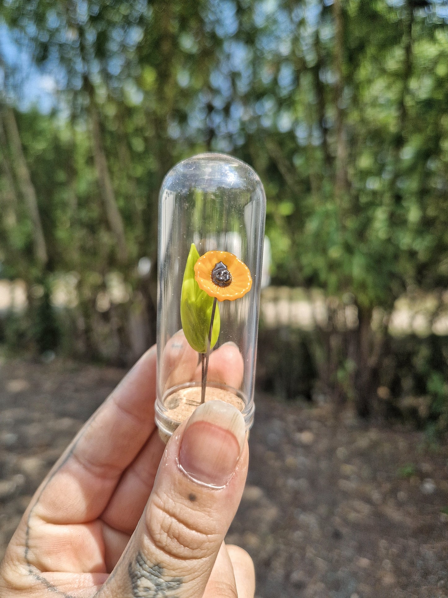 Cloche tournesol