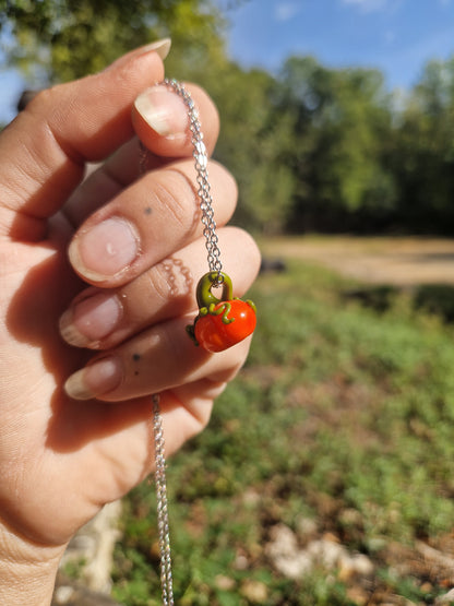 Collier citrouille