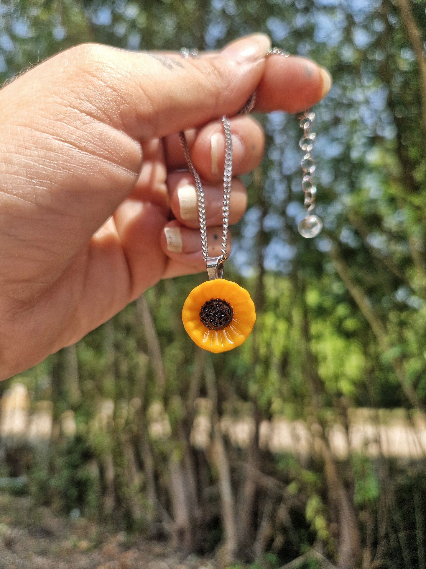 Collier Tournesol