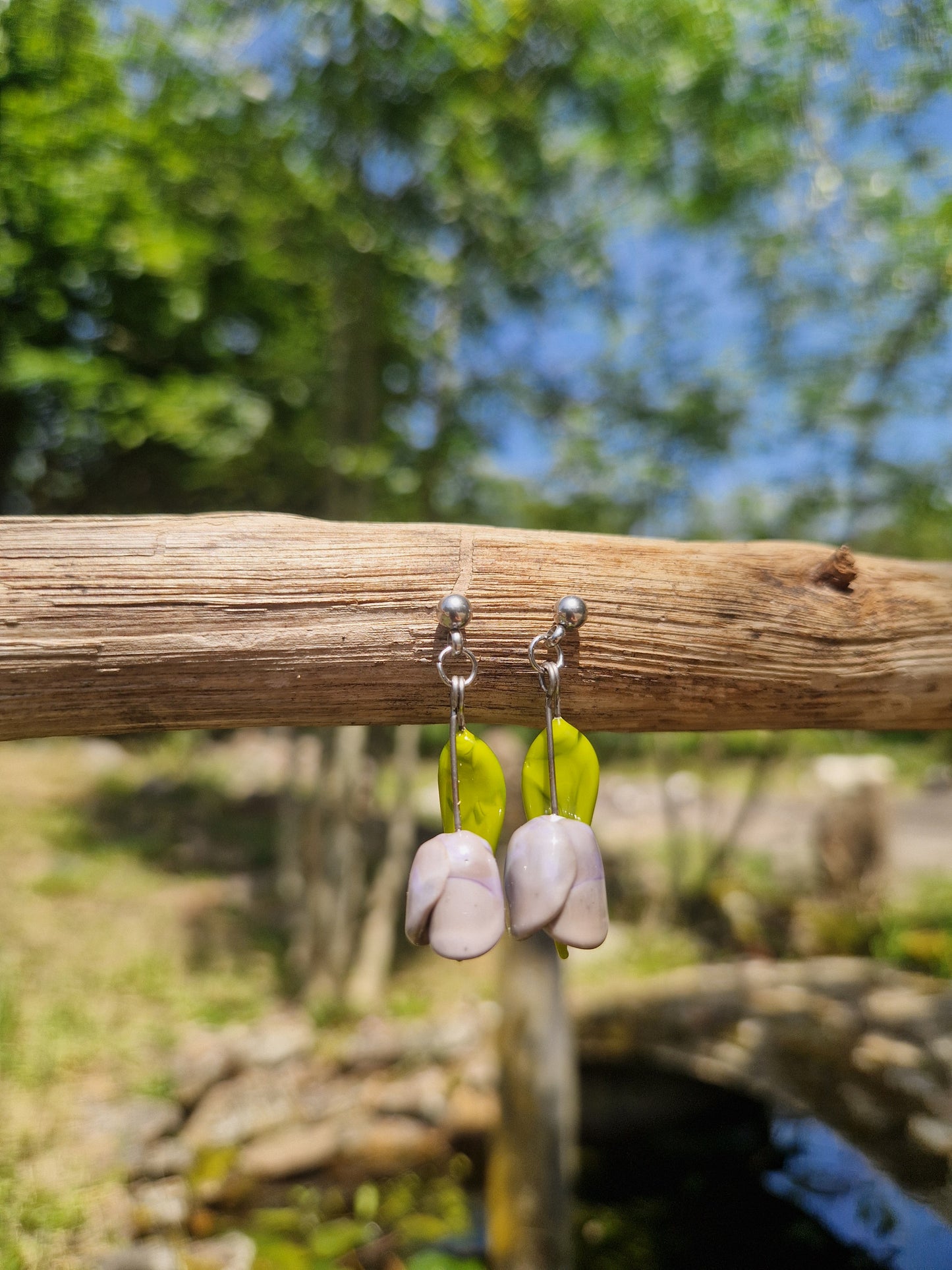 Boucles d'oreilles Tulipes