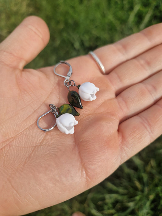 Boucles d'oreilles Muguets