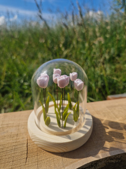 Cloche aux Tulipes