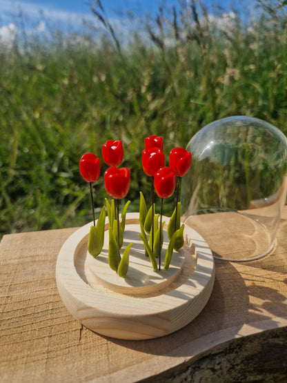 Cloche aux Tulipes