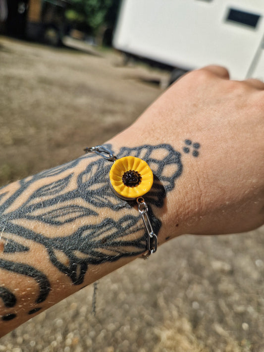 Bracelet tournesol