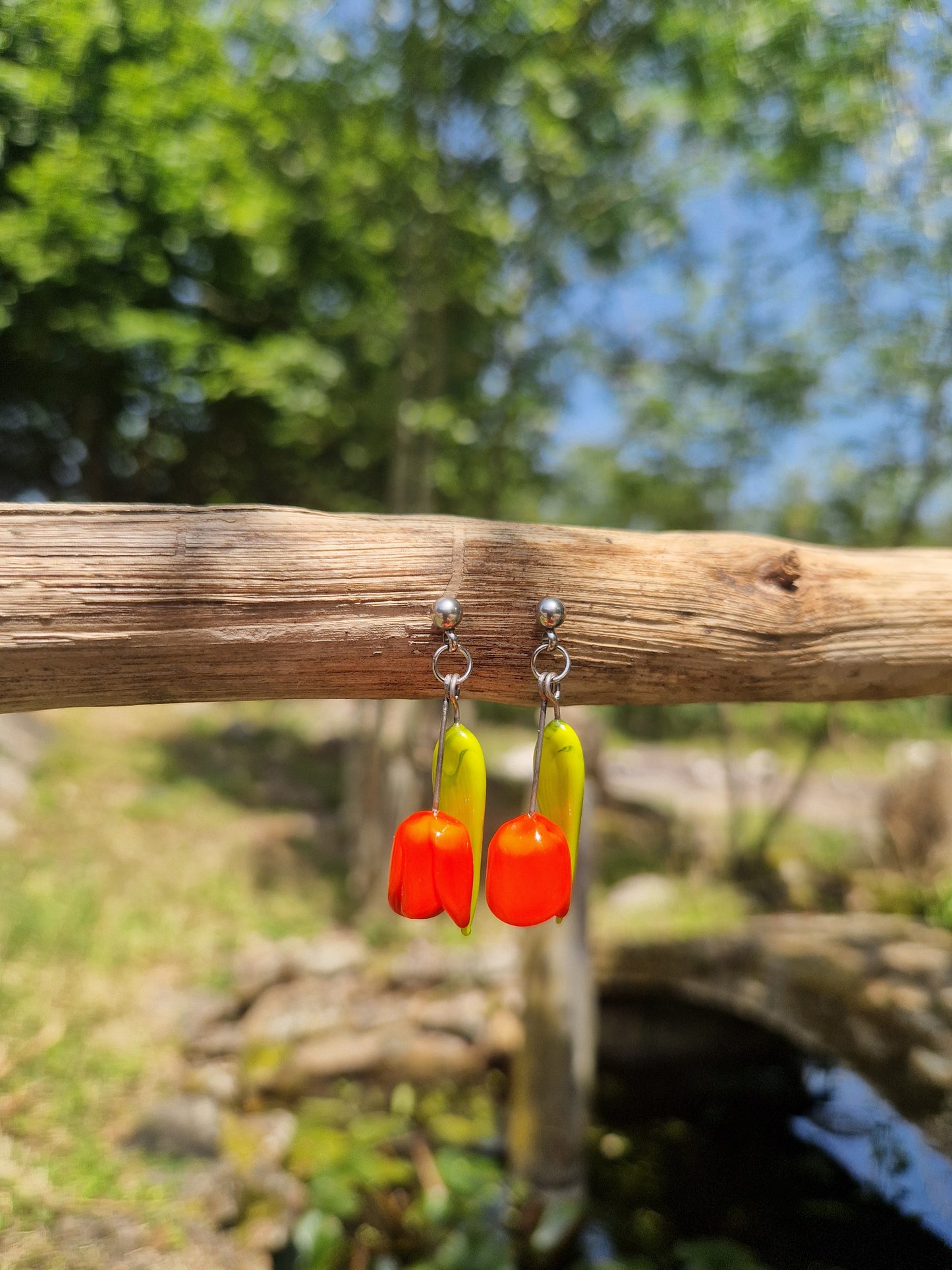 Boucles d'oreilles Tulipes