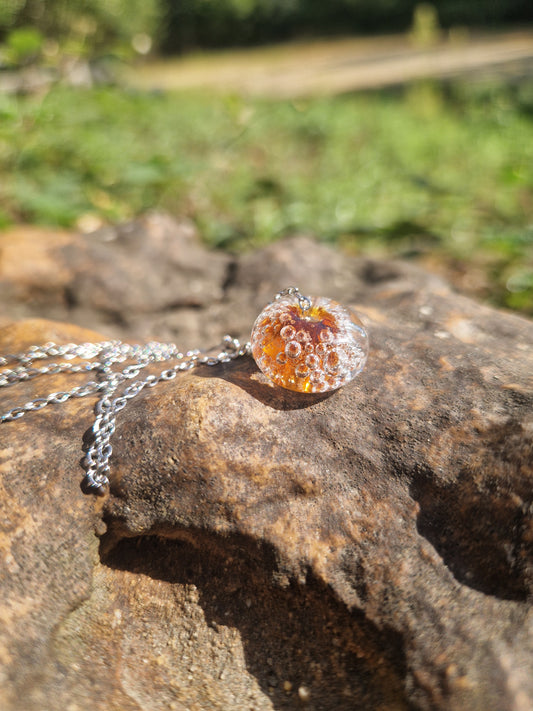 Collier écume topaz