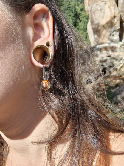 Boucles d'oreilles implosion