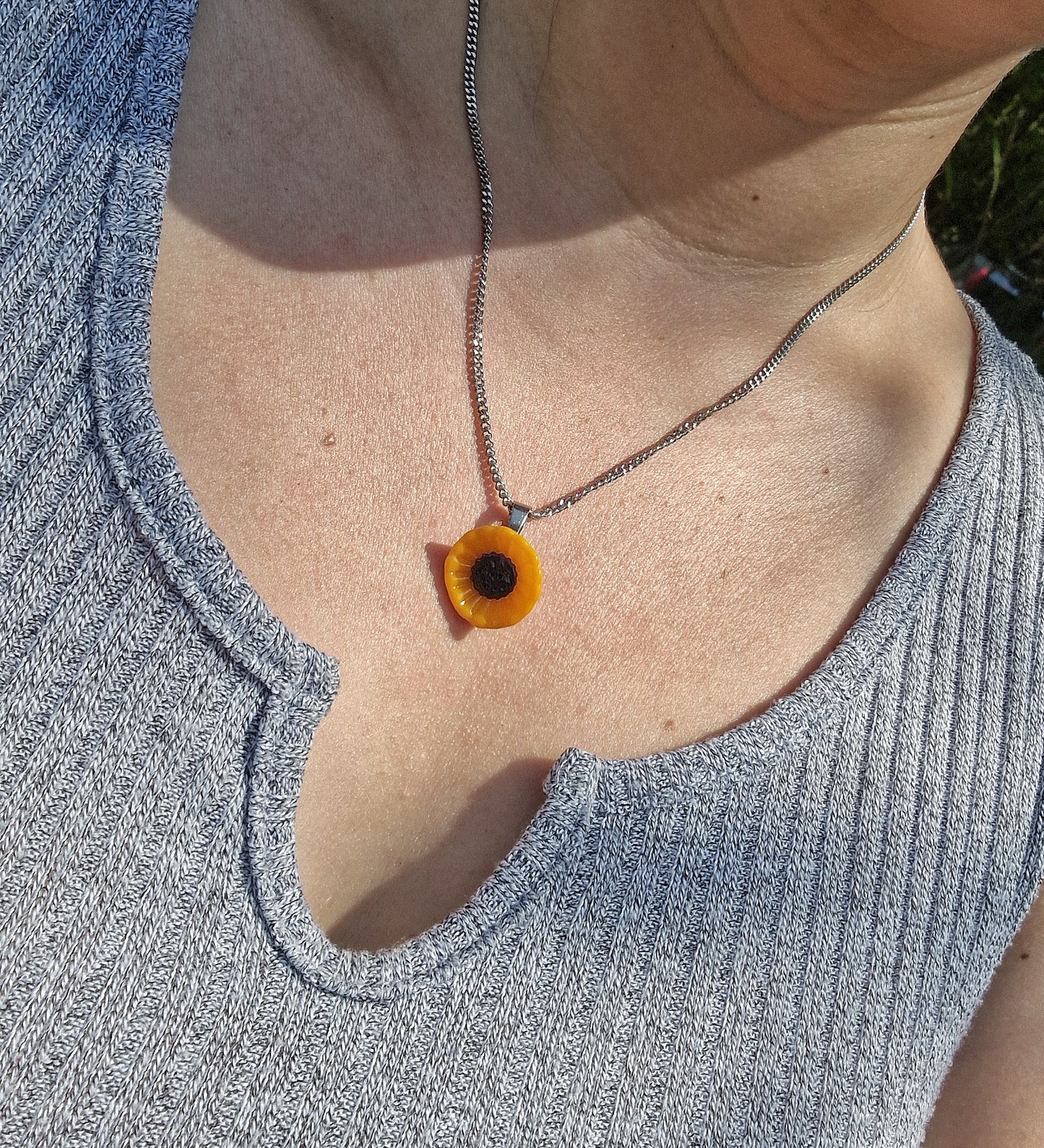 Collier Tournesol